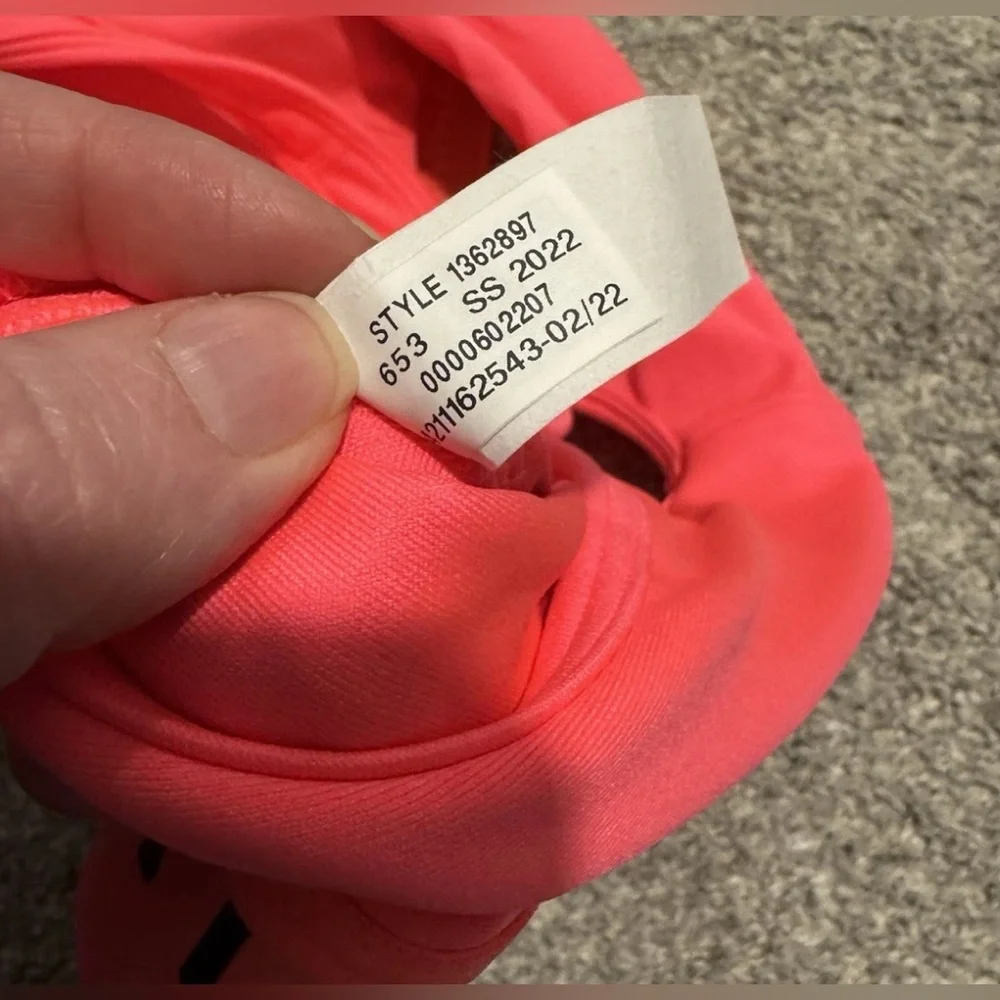 NWT Under Armour Womens Mid Crossback Sports Bra Medium Support Hot Pink Size 3X